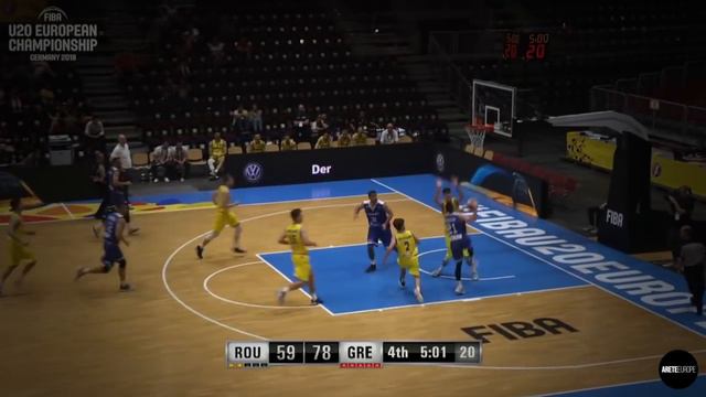 Dimitris Moraitis 2018 #FIBAU20Men Mixtape смотреть онлайн