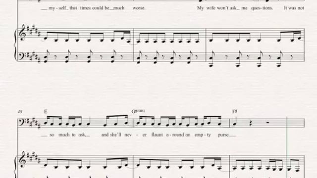 Cello - Take a Walk - Passion Pit Sheet Music, Chords, and Vocals смотреть онлайн