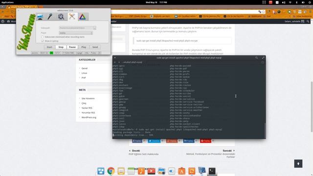 Linux'a PHP Apache Ve MySQL Kurulumu смотреть онлайн