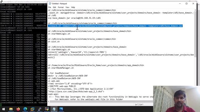 (Part-5) Creating Load Balancer for two node weblogic application cluster смотреть онлайн