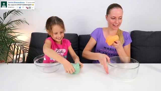 ТЕЛЕПАТИЯ ? СЛАЙМ ЧЕЛЛЕНДЖ с 15 ЦВЕТОВ ? КЛЕЯ в ВОЗДУШНЫХ ? ШАРИКАХ ?TWIN ?? TELEPATHY !!! смотреть онлайн