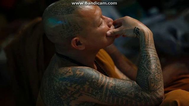 Ритуальные татуировки Таиланда.