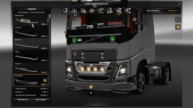 [ETS2 v1.17.1] Volvo FH16 2012 + Interior v5.0 смотреть онлайн