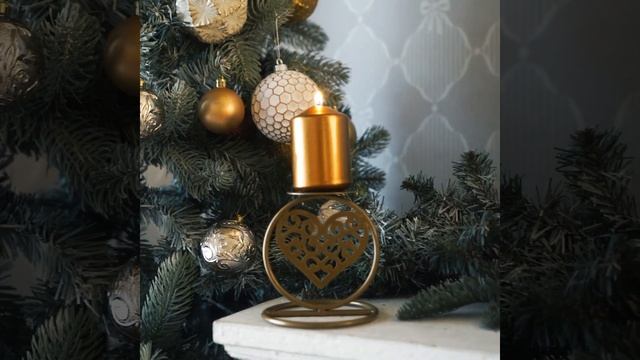 Идеи подарков ❤ Кованый подсвечник на одну свечу 607-065 ❤ ХИТСАД смотреть онлайн