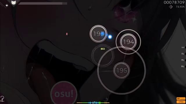 PHONK 4,33★ 76 miss XD | osu! смотреть онлайн