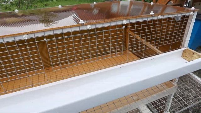 Самая удобная Клетка на 80 перепелов, своими руками! смотреть онлайн