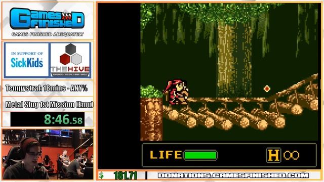 GFA16: Tempystral - Metal Slug 1st Mission (Emu) смотреть онлайн