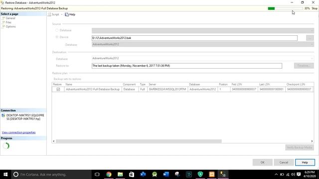 DBMS-How to import #database backup file in #SQL server? смотреть онлайн