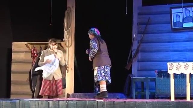 Спектакль народного башкирского театра "Суд матери". ГДК г. Белорецк. смотреть онлайн