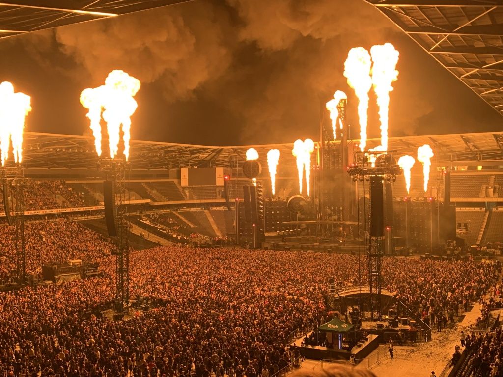 концерт Rammstein в Санкт-Петербурге