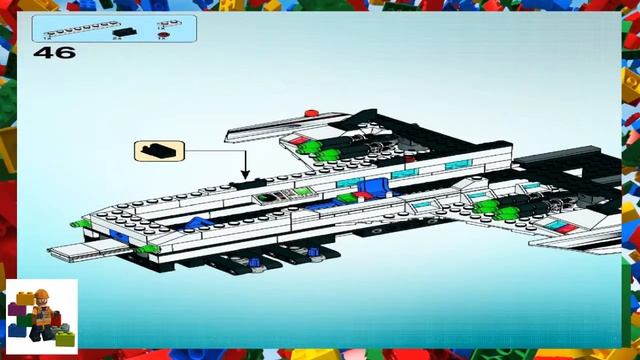 LEGO instructions - Space - Space Police 3 - 5974 - Galactic Enforcer (Book 2) смотреть онлайн