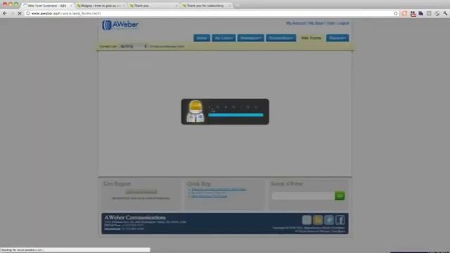 AWeber form on WordPress sidebar with lead magnate (e-book incentive) смотреть онлайн