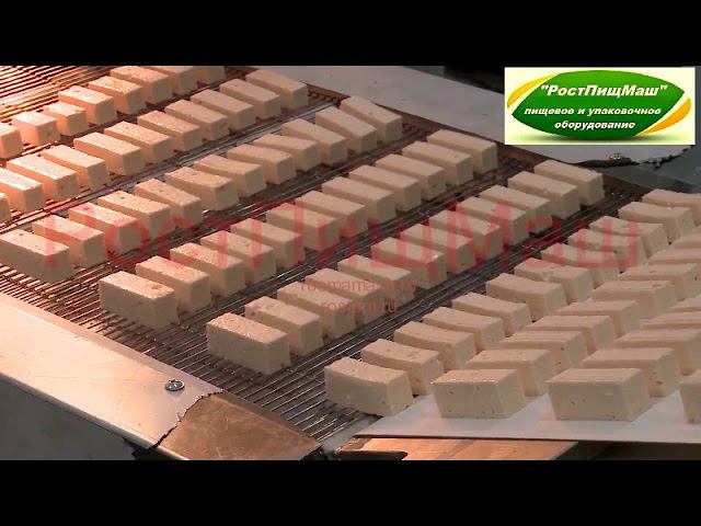 Линия суфлейных конфет от РостПищМаш смотреть онлайн
