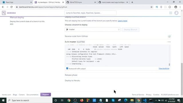 React app free hosting on heroku смотреть онлайн
