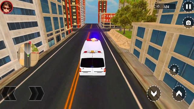 ?Ambulance Van Driving - City Ambulance Emergency Hospital Simulator - Ambulance Car Game 2022 смотреть онлайн