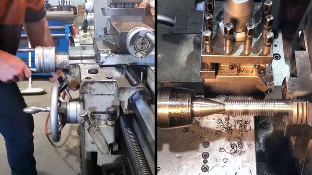 Making BIG Hex Bolts | K&W Facing Borer Upgrade | Part 2 смотреть онлайн