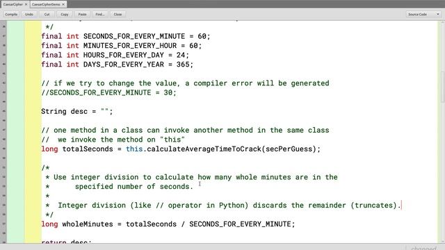 APCSA Classes 02.14: Operators (integer division and mod) смотреть онлайн
