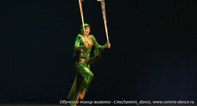 Samira (russian Bellydancer) - саиди с двумя тростями