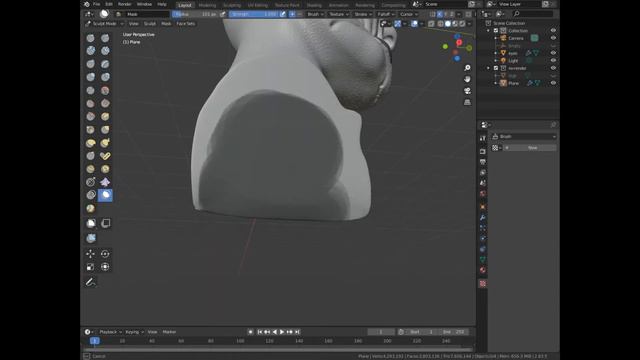 Witch (Blender Sculpting Timelapse + Retopo) смотреть онлайн