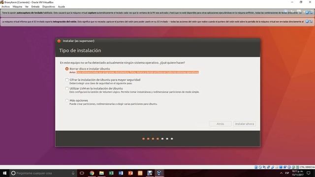 Instalacion de Ubuntu con Oracle VM VirtualBox смотреть онлайн