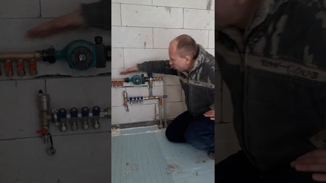 Коллектор для тёплого пола своими руками смотреть онлайн