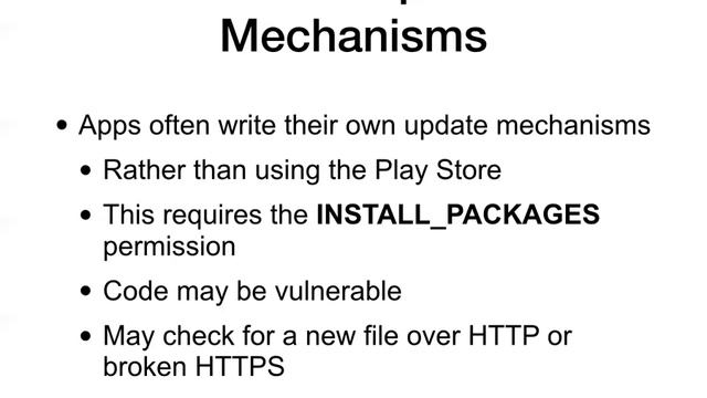 CNIT 128 8. Identifying and Exploiting Android Implementation Issues (Part 1) смотреть онлайн