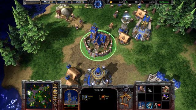 Warcraft 3 Reforged Quenching (4K WQHD) - HvH Lvl1 BM creeping RED spot with his pet in turtle rock смотреть онлайн