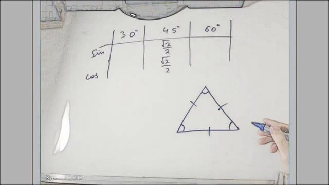 Синус и косинус 30, 45, 60. Откуда взялись смотреть онлайн