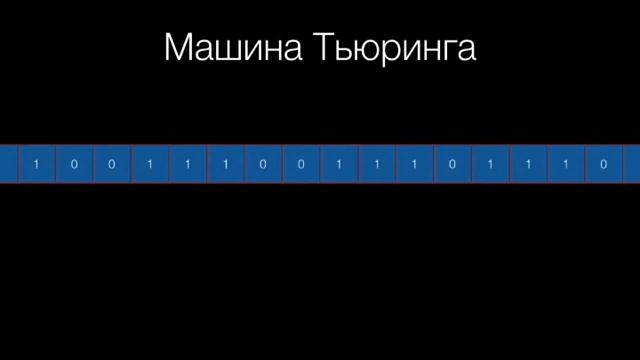 Машина Тьюринга в двух словах. смотреть онлайн