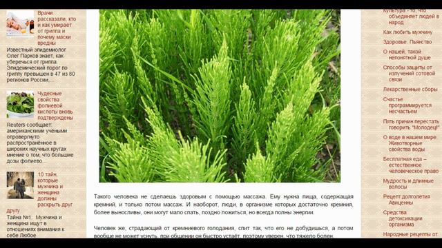 Без кремния нет здоровья! смотреть онлайн