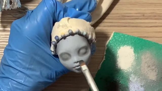 Monster High Lagoona Blue to Mermaid Custom OOAK Doll Repaint смотреть онлайн