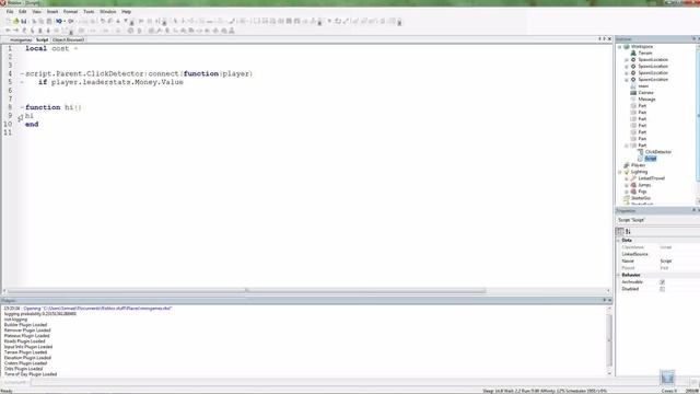 Roblox Lua Tutorials - 28: Global variables and a shop смотреть онлайн