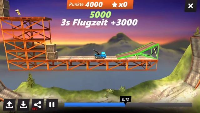 Bridge Constructor Stunts - Level 1-5 Walkthrough смотреть онлайн