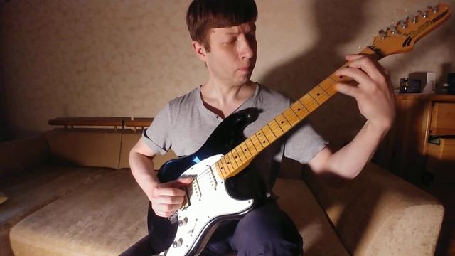 На Сопках Маньчжурии на гитаре | Solo electric ? guitar смотреть онлайн