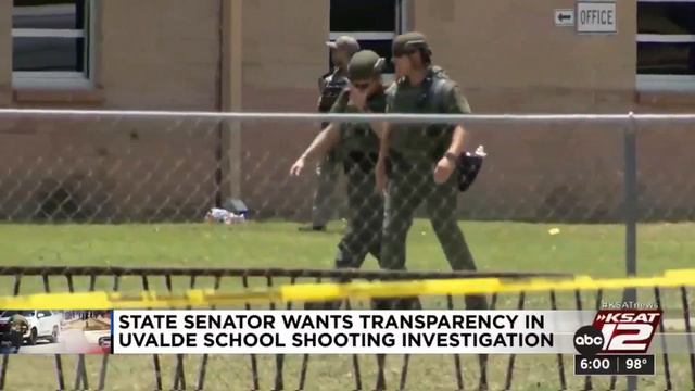 State senator wants transparency in Uvalde school shooting investigation смотреть онлайн