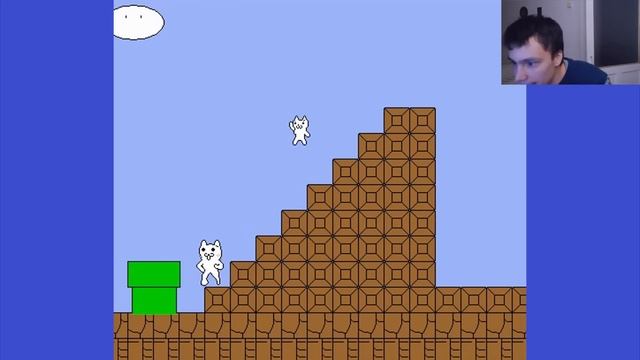 Cat Mario | Игра, уничтожающая нервную систему #2 смотреть онлайн
