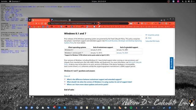 Edito : Fin de support Windows 7. Un bond pour Linux ? смотреть онлайн