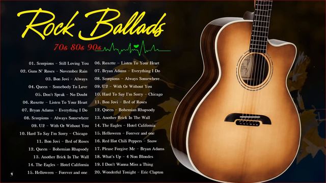 Classic Rock Ballads 🎵🎵 The Best Rock Ballads Songs Of 70s 80s 90s🎵🎵