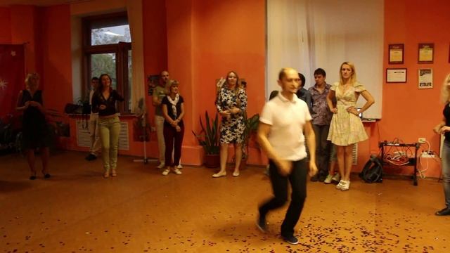 Casa Loca, сальса-бачата, 29.08.2015 - танец именинника смотреть онлайн