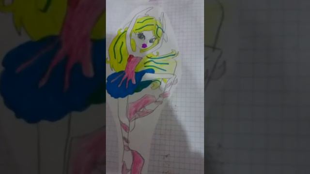 Мои рисунки монстр хай!!! смотреть онлайн