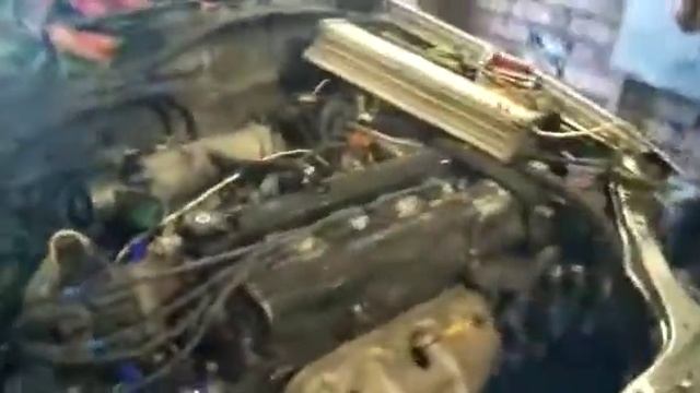 B20 запуск после замены колец и свап на Honda civic смотреть онлайн