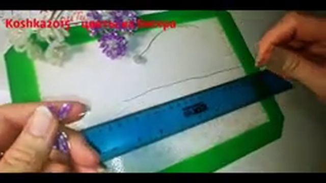 КОМПОЗИЦИЯ "ЗИМНИЙ СОН" ИЗ бисера МК от Koshka2015 - цветы из бисера, бисероплетение Beaded flower смотреть онлайн