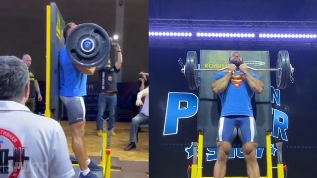 Strict Curl World Record - 114kg Nizami Tagiev vs. Denis Cyplenkov 113kg смотреть онлайн