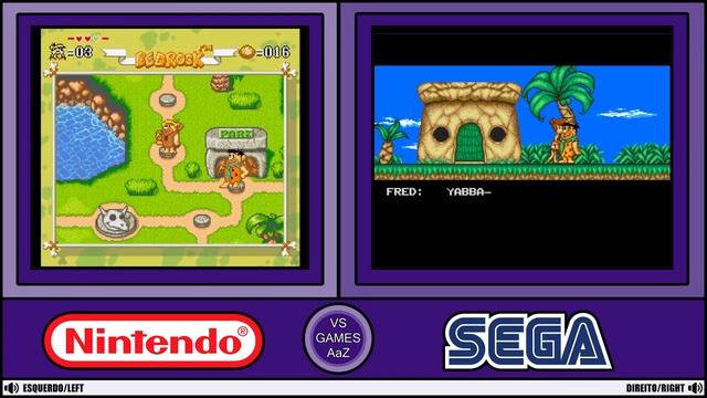 The Flintstones: The Treasure of Sierra Madrock VS The Flintstones(SNES VS Sega Genesis) comparison смотреть онлайн