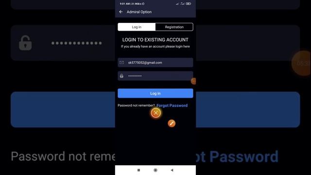 how to create account admiral option app|| 10 TRX instant Payment on Register bonus|| смотреть онлайн