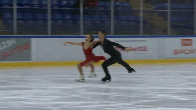 11 Lilah FEAR : Lewis GIBSON Free Dance WarsawCup2017 смотреть онлайн