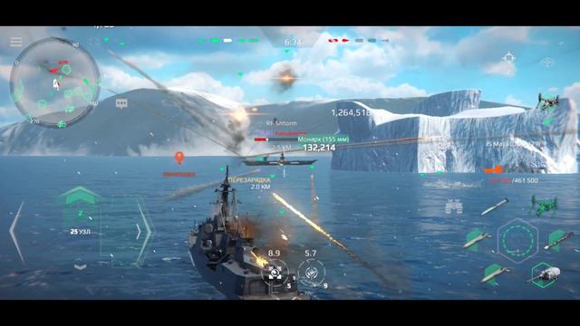 Modern Warships/JS Maya online gameplay/ MVP moments смотреть онлайн