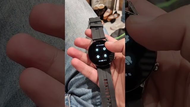 First look of Imilab W12 smart watch смотреть онлайн