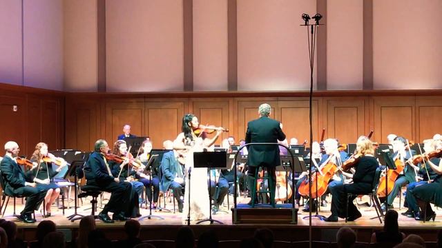 May 6, 2018 - Caroline Jesalva - Vieuxtemps Violin Concerto No. 5 with Chapel Hill Philharmonia смотреть онлайн