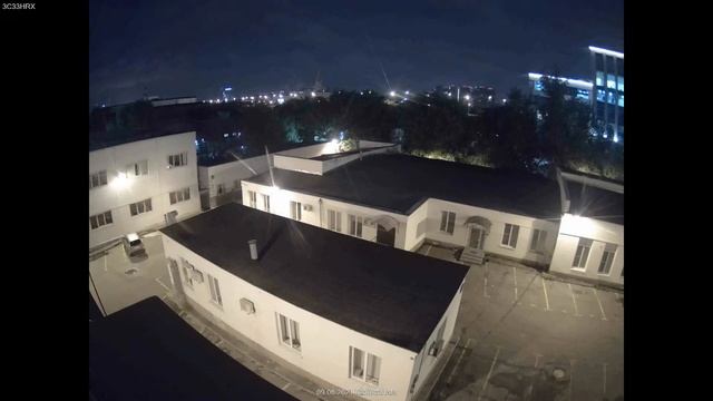 Видеозапись ночью с ip камеры видеонаблюдения DC-D3C33HRX IDIS 12 мп. смотреть онлайн